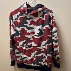 Tommy Hilfiger Kids Red Camo Hoodie